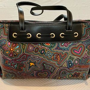 Dooney & Burke - colourful shoulder bag, perfect condition